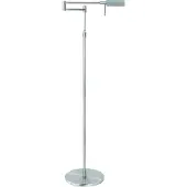 Highlight Klassieke Leeslamp New Bari Led Nikkel