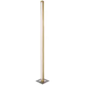 HerzBlut Houten vloerlamp Leonora 161 cm - oak oiled