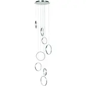 Highlight Design Hanglamp Olympia Nikkel 8 Cirkels