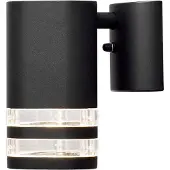 Konstsmide Modena Big 7515-750 Buitenlamp (wand) Halogeen GU10 35 W Zwart