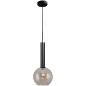 Masterlight Hanglamp Ø 20cm Bella 2 Zwart met goud glas