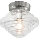 Highlight Plafondlamp York Helder Glas Ø 25cm