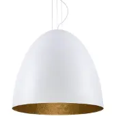 Lyora Witte hanglamp Egg XL Ø 75cm