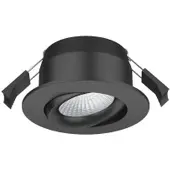 Lyora Led inbouwspot Tevo zwart - 2700K