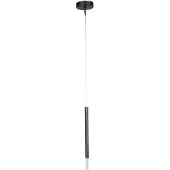 Masterlight Zwarte pendel hanglamp Flute