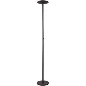 Masterlight Design vloerlamp Scala zwart Ø 25cm