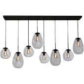 Masterlight Hanglamp Lava 8x helder glas