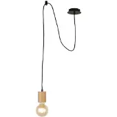 Searchlight Houten hanglamp Spinny