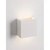 Lyora Vierkante wandlamp Sensia wit 12,5cm