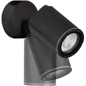 Nova Luce Wandspotje Spy zwart