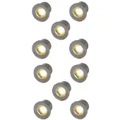Lyora Led inbouwspots Forte Mini (10x) 2700K