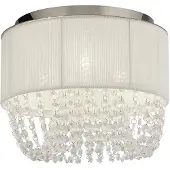 Searchlight Plafondlamp Bellano chroom Ø 30cm