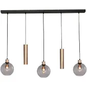 Masterlight Hanglamp Lazise 3x Ø 20cm en 2x GU10 goud