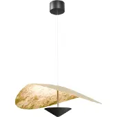 Masterlight Ø 60cm led hanglamp Lente bladgoud - met katrol