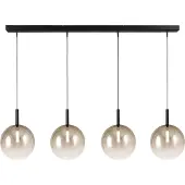 Masterlight 4L hanglamp Ø24cm Lido Ball met gold-fading glas