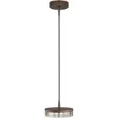 Masterlight Design hanglamp Imperia cacao bruin Ø 16cm