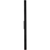 Nova Luce Strakke wandlamp Doul zwart 121cm