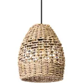Eth Rotan hanglamp Lara Ø 23cm