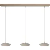 Masterlight Hanglamp Scala beige 3-lichts
