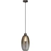 Masterlight Glazen hanglamp Olive Ø 18,5cm - cacao