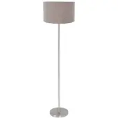 Mexlite Vloerlamp Noor Met Kap Grijs