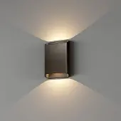 Artdelight Wandlamp Diaz L Donker brons