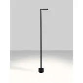 Lyora Strakke tuinlamp Pipe zwart 94,5cn