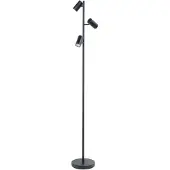 Highlight Vloerlamp Burgos 3 Lichts Zwart