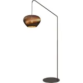 Masterlight Think Paper vloerlamp Cartone cacao voet