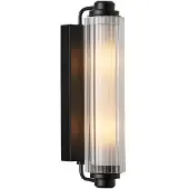 Nordlux Wandlampe , Nimal Double, dimbare, Zwart, Badkamer, Kunststof