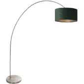 Steinhauer Booglamp Solva Metaal Met Groene Kap