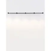 Lyora Design hanglamp Puize 5-lichts zwart