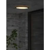 Nordlux Oja LED Plafondlamp | 14W 3000K 1600lm 830 | ip54 | Zwart