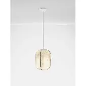 Lyora Witte hanglamp Pierida Ø 30cm