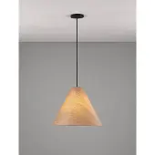 Nova Luce Houten hanglamp Elysian Ø 45cm