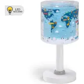 DALBER Kinderkamer Tafellamp Kids World Blauw