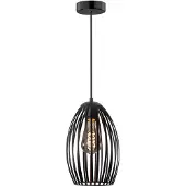 Highlight Hanglamp Gabbia Zwart 1 Lichts
