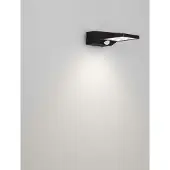 Nova Luce Solar wandlamp Tek zwart