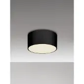 Lyora Ronde plafondlamp Judi Ø 12cm antraciet