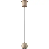 Artdelight Hanglamp Bol Miami Champagne Ø 10cm