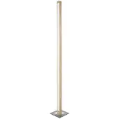 HerzBlut Houten Vloerlamp Leonora 161 Cm Oak Nature