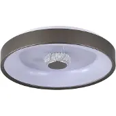 Searchlight Plafondlamp Polka, dimbaar, bruin / roest, Woon-/ Eetkamer, metaal, Modern, plafondlamp