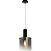 Searchlight Zwarte hanglamp Sweden 1-lichts