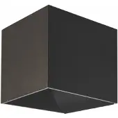 Artdelight Wandlamp Gymm 10x10 cm excl. G9 zwart