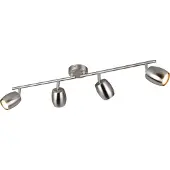 TRIO Plafondlamp Nancy 4-lichts nikkel