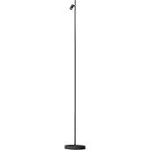 Expo Slanke LED Vloerlamp Minora 1-lichts Zwart - Dimbaar