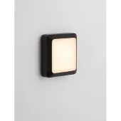 Nova Luce Vierkante wandlamp Appia antraciet