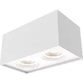 Lyora Dubbele led opbouwspot Iblocc wit