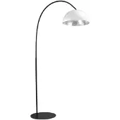 Masterlight Staanlamp Industria 186 wit met zilver