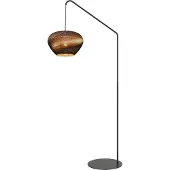 Masterlight Think Paper vloerlamp Cartone zwarte voet